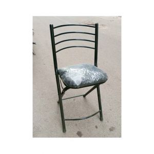 Easy Shop Black Color Coated Commando Folding Chair