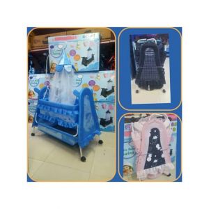 Easy Shop Durable New Born Baby Folding Cradle