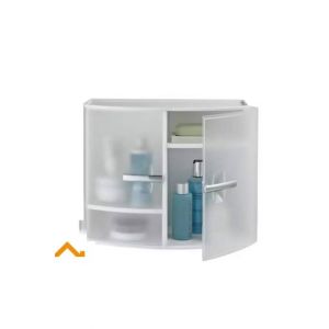 Easy Shop Bathroom Cabinet Plastic Washroom Storage