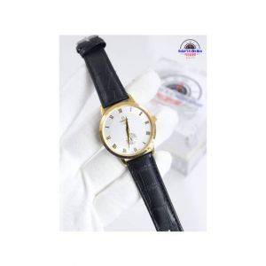 Easy Shop Gents Dress Watch With Leather Strap