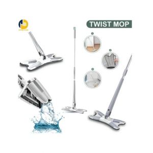 Easy Shop Twist Mop X Shape Microfiber Mop