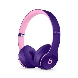 Beats Solo 3 Wireless Bluetooth On-Ear Headphones Pop Violet