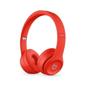 Beats Solo 3 Wireless Bluetooth On-Ear Headphones Red