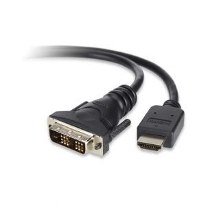 Belkin HDMI To DVI Cable Black (F3Y005CP3M)