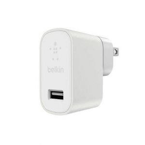Belkin MIXIT Metallic USB Home and Wall Adapter White