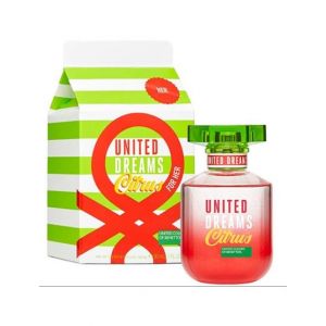 Benetton United Dreams Citrus Eau De Toilette For Women 80ml