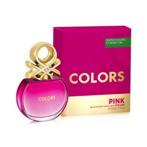 Benetton Colors Pink Eau De Toilette For Women 50ML