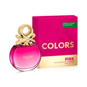Benetton Colors Pink Eau De Toilette For Women 80ML