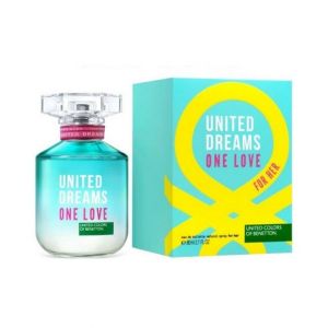 Benetton United Dreams One Love Eau De Toilette For Women 80ML