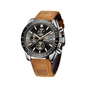 Benyar Chronograph Edition Men's Leather Watch (BY-5140-M)