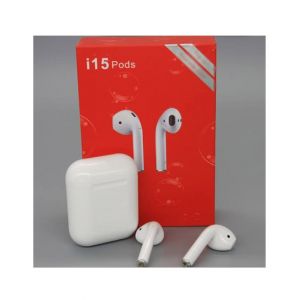 Best Buy i15 Wireless Bluetooth Earphones White (0009)