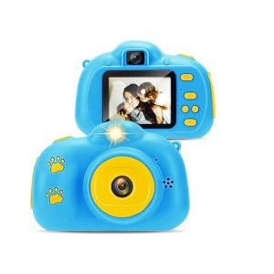 Best Seller 2.4" Dual Lens Digital Camera 720P For Kids Blue