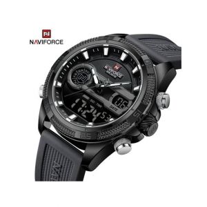 Naviforce Dual Mastery Watch For Men Black (NF-9223-1)