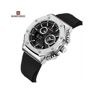 Naviforce Dual Time Edition Watch For Men Black (NF-9216t-4)