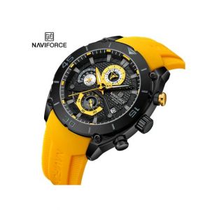 Naviforce Spectra Edition Watch For Men Yellow (NF-8038-3)
