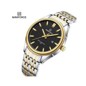 Naviforce Date Edition Watch For Men Two Tone (NF-8039G-4)