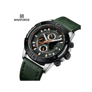 Naviforce Chronocrest Watch For Men Green (NF-8055-7)