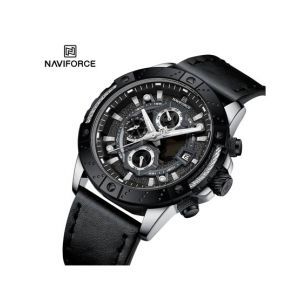 Naviforce ChronoCrest Edition Watch For Men Black (NF-8055-5)