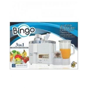 Bingo 3-In-1 Juicer B/G White (JBG-800-BS)