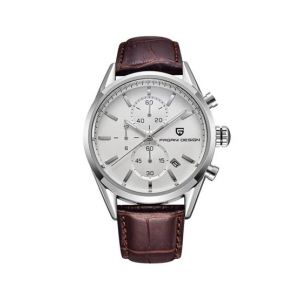 Benyar Pagani Design Men's Leather Watch Brown (PD-CX2513-2)