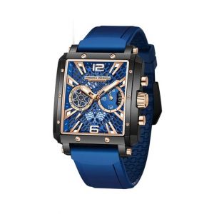 Pagani Design Square Edition Men's Watch Gold Blue (PD-1725-1)