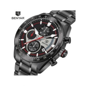 Benyar Chronograph Edition Watch For Men Black (BY-5201-1)