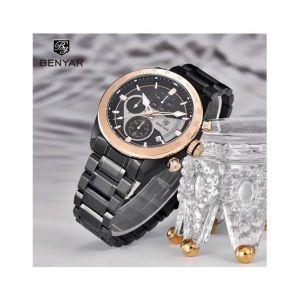 Benyar Chronograph Edition Watch For Men Black (BY-5201-4)