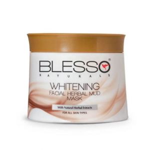 Blesso Whitening Facial Herbal Mud Mask - 75g