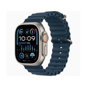 Apple Watch Ultra 2 49mm Titanium Case With Ocean Band-Blue-GPS