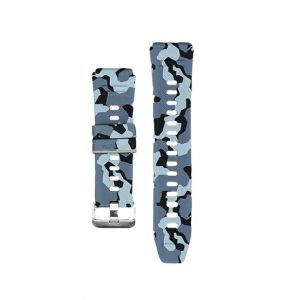 Ronin R-012 Rugged Smart Watch Strap-Blue Camouflage