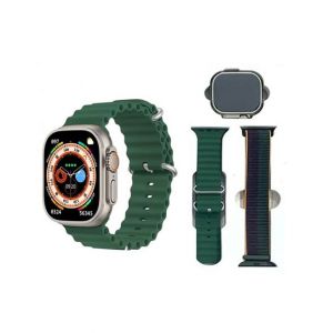 BML Ultra Max Dual Strap Smart Watch Gold/Green