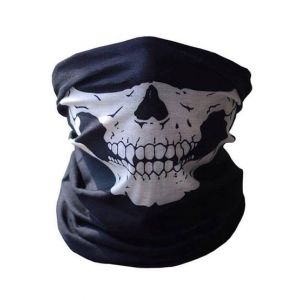 Boorak Skeleton Printed Mask For Men Black