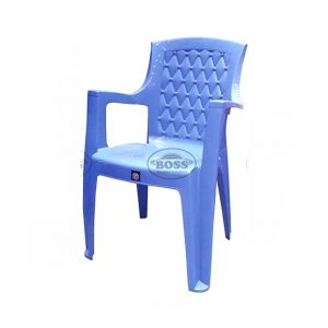 Boss Relaxo Plastic Chair Blue (BP-619)