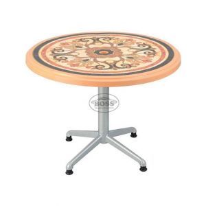Boss Steel Plastic Round Table 39" With Sticker (BP-290-S-EVE)