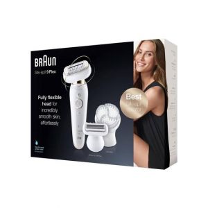 Braun Fully Flexible Head Smooth Skin Epilator (SES-9030-3D)