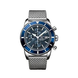 Breitling Aeromarine Chrono Superocean Men's Watch Silver (A1332016/C758-144A)