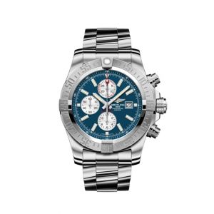 Breitling Super Avenger Men's Watch Silver (A1337111-C871-168A)