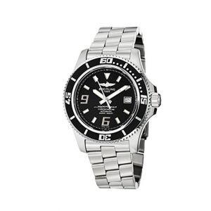 Breitling Superocean Men's Watch Silver (A1739102/BA77SS)