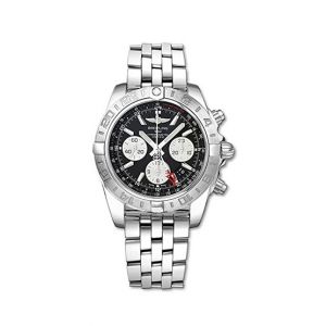 Breitling Windrider Chronomat GMT Men's Watch Silver (AB042011/BB56-375A)