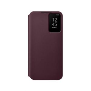 Samsung Galaxy S22+ Clear View Cover - Burgundy