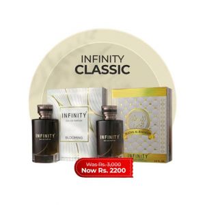 Broche Infinity Classic Blooming And Sultan Al Bakhoor Pour Eau De Perfume Bundle For Unisex