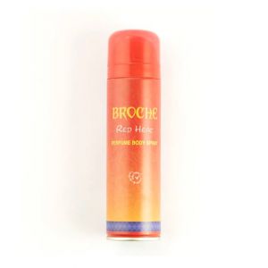 Broche Red Heat Body Spray For Women 150ml