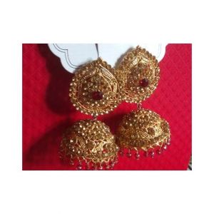 Bushrah collection Gold Earings (0020)