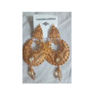 Bushrah Collection Golden Earring (0037)