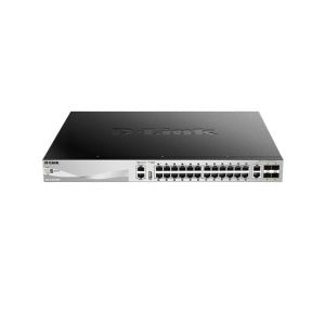 D-Link 30-Port Lite Layer 3 Stackable Managed PoE Switch (DGS-3130-30PS)