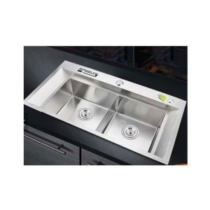 Xpert Double Bowl Sink Silver (8640-S)