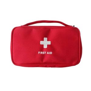 G-Mart First Aid Emergency Medicine Bag - Red