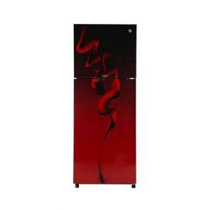 PEL InverterOn Glass Door Freezer-On-Top Refrigerator 10 Cu Ft Maroon Blaze (PRINVOGD-2550)