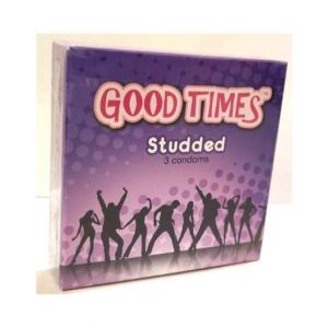 Friends Mobile Good Times Studded Condom (Pack Of 3)