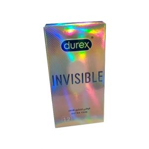 Durex Invisible Extra Thin Condom Pack of 12 (0244)